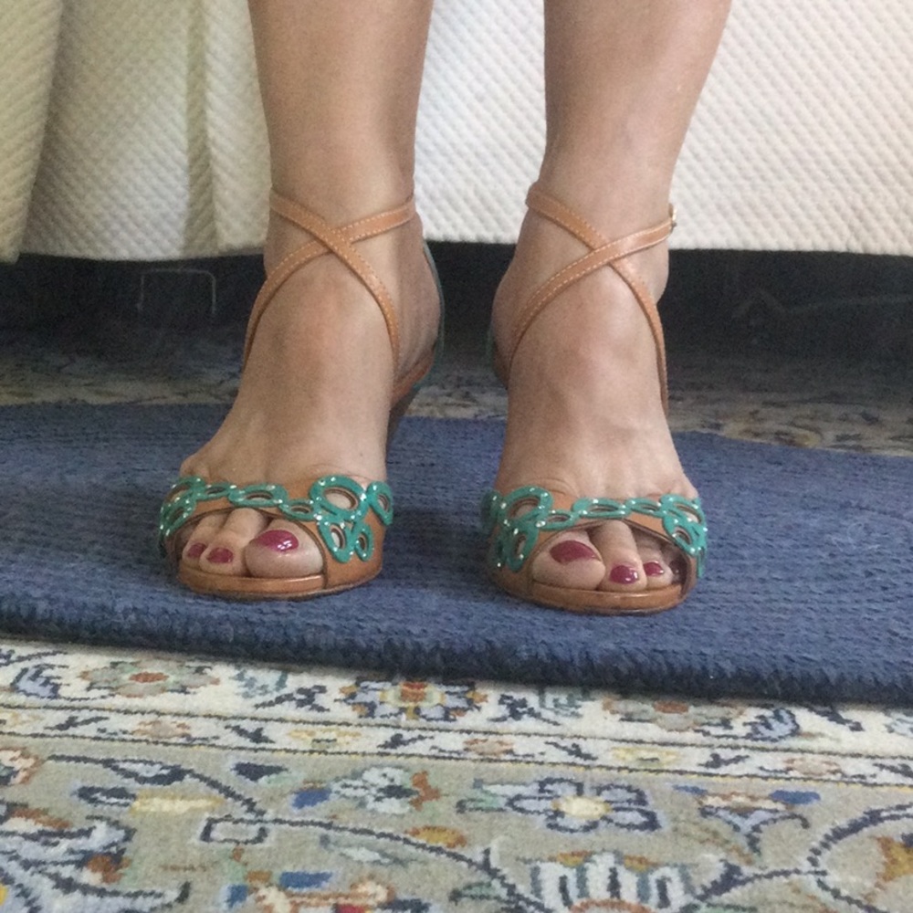 NAPOLEONI suede sandals